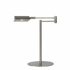 Lucide NUVOLA Schreibtischlampe LED Chrom, 1-flammig -Bürolampen Verkäufe lucide nuvola schreibtischlampe 19665 09 12 5