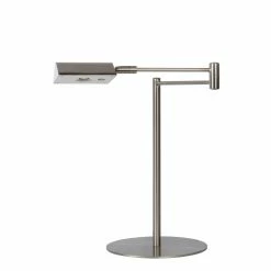 Lucide NUVOLA Schreibtischlampe LED Chrom, 1-flammig -Bürolampen Verkäufe lucide nuvola schreibtischlampe 19665 09 12 6