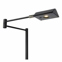 Lucide NUVOLA Schreibtischlampe LED Schwarz, 1-flammig -Bürolampen Verkäufe lucide nuvola schreibtischlampe 19665 09 30 3