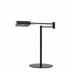 Lucide NUVOLA Schreibtischlampe LED Schwarz, 1-flammig -Bürolampen Verkäufe lucide nuvola schreibtischlampe 19665 09 30 5