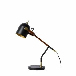 Lucide WAYLON Schreibtischlampe Schwarz, 1-flammig -Bürolampen Verkäufe lucide waylon schreibtischlampe 05627 01 30 2
