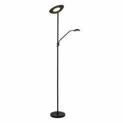Lucide ZENITH Stehlampe LED Schwarz, 1-flammig -Bürolampen Verkäufe lucide zenith stehlampe 19791 24 30 6