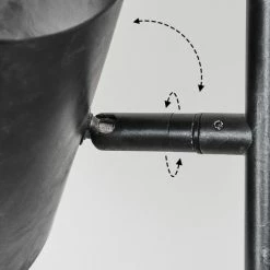 Hofstein Lungre Stehleuchte Altsilber, 3-flammig -Bürolampen Verkäufe lungre stehleuchte h3443637 5