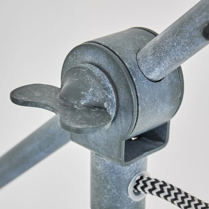 Hofstein Luven Tischleuchte Grau, 1-flammig 13 Hofstein Luven Tischleuchte Grau, 1-flammig – Bild 13