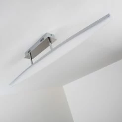 Brilliant Leuchten Madoc Deckenleuchte LED Chrom, 1-flammig -Bürolampen Verkäufe madoc deckenleuchte h3009543 13