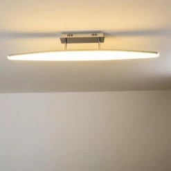 Brilliant Leuchten Madoc Deckenleuchte LED Chrom, 1-flammig -Bürolampen Verkäufe madoc deckenleuchte h3009543 16