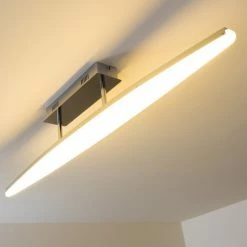 Brilliant Leuchten Madoc Deckenleuchte LED Chrom, 1-flammig -Bürolampen Verkäufe madoc deckenleuchte h3009543 17