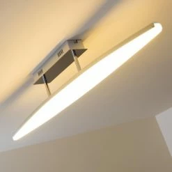 Brilliant Leuchten Madoc Deckenleuchte LED Chrom, 1-flammig -Bürolampen Verkäufe madoc deckenleuchte h3009543 18