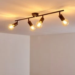 Hofstein Maidford Deckenleuchte Schwarz, 4-flammig -Bürolampen Verkäufe maidford deckenleuchte h3357910 14