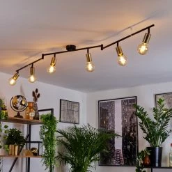 Hofstein Maidford Deckenleuchte Schwarz, 6-flammig -Bürolampen Verkäufe maidford deckenleuchte h3413692 8