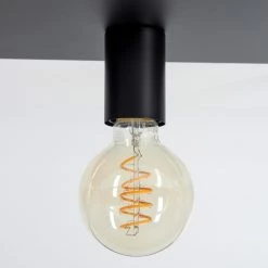 Hofstein Malao Deckenleuchte Schwarz, 4-flammig -Bürolampen Verkäufe malao deckenleuchte h3019504 2