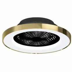 Mantra TIBET Deckenventilator LED Schwarz, Gold, 1-flammig, Fernbedienung 5 Mantra TIBET Deckenventilator LED Schwarz, Gold, 1-flammig, Fernbedienung -Bürolampen Verkäufe mantra tibet deckenventilator 7124 1