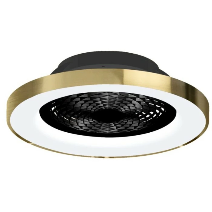 Mantra TIBET Deckenventilator LED Schwarz, Gold, 1-flammig, Fernbedienung 2 Mantra TIBET Deckenventilator LED Schwarz, Gold, 1-flammig, Fernbedienung – Bild 2