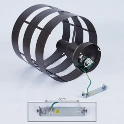 Hofstein Maracoa Deckenleuchte Naturfarben, 1-flammig -Bürolampen Verkäufe maracoa deckenleuchte h3441961 4