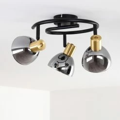 Hofstein Mariefred Deckenleuchte Schwarz, 3-flammig -Bürolampen Verkäufe mariefred deckenleuchte h3365298 12