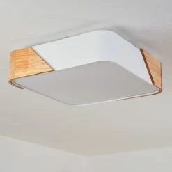 Hofstein Mjelstad Deckenleuchte Braun, Weiß, 2-flammig -Bürolampen Verkäufe mjelstad deckenleuchte h3433874 10