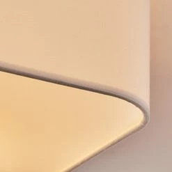 Hofstein Mjelstad Deckenleuchte Braun, Weiß, 2-flammig -Bürolampen Verkäufe mjelstad deckenleuchte h3433874 6