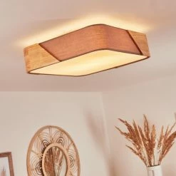 Hofstein Mjelstad Deckenleuchte Grau, Braun, Weiß, 2-flammig -Bürolampen Verkäufe mjelstad deckenleuchte h3433911 6