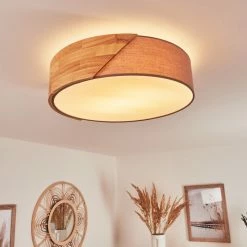 Hofstein Mjelstad Deckenleuchte Grau, Braun, Weiß, 2-flammig -Bürolampen Verkäufe mjelstad deckenleuchte h3433935 8