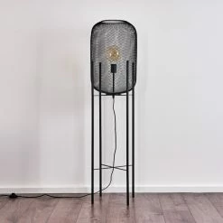 Hofstein Moholm Stehleuchte Schwarz, 1-flammig -Bürolampen Verkäufe moholm stehleuchte h3378724 19