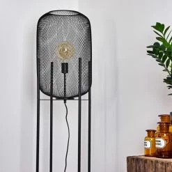 Hofstein Moholm Stehleuchte Schwarz, 1-flammig -Bürolampen Verkäufe moholm stehleuchte h3378724 4