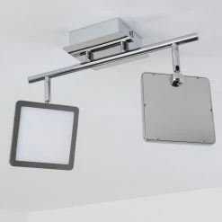 Hofstein Monteria Deckenleuchte LED Chrom, 2-flammig 29 Hofstein Monteria Deckenleuchte LED Chrom, 2-flammig -Bürolampen Verkäufe monteria deckenleuchte h3003589 14