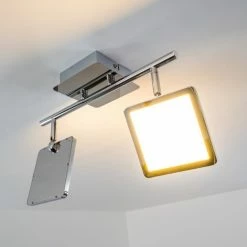 Hofstein Monteria Deckenleuchte LED Chrom, 2-flammig 17 Hofstein Monteria Deckenleuchte LED Chrom, 2-flammig -Bürolampen Verkäufe monteria deckenleuchte h3003589 2