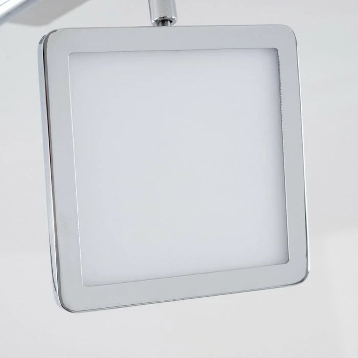 Hofstein Monteria Deckenleuchte LED Chrom, 2-flammig 5 Hofstein Monteria Deckenleuchte LED Chrom, 2-flammig – Bild 5