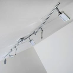 Hofstein Moosonee Deckenleuchte LED Chrom, 6-flammig -Bürolampen Verkäufe moosonee deckenleuchte h3009642 14