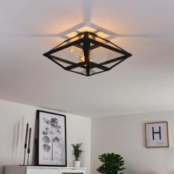 Hofstein Moraira Deckenleuchte Schwarz, 1-flammig 31 Hofstein Moraira Deckenleuchte Schwarz, 1-flammig -Bürolampen Verkäufe moraira deckenleuchte h3368862 14