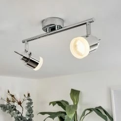 Hofstein Morges Deckenleuchte LED Chrom, 2-flammig 23 Hofstein Morges Deckenleuchte LED Chrom, 2-flammig -Bürolampen Verkäufe morges deckenleuchte h3446973 10