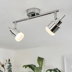 Hofstein Morges Deckenleuchte LED Chrom, 2-flammig 21 Hofstein Morges Deckenleuchte LED Chrom, 2-flammig -Bürolampen Verkäufe morges deckenleuchte h3446973 8