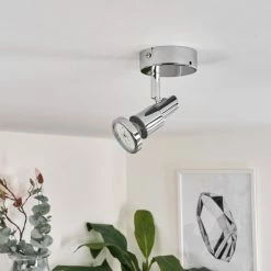 Hofstein Morges Deckenleuchte LED Chrom, 1-flammig -Bürolampen Verkäufe morges deckenleuchte h3458600 9