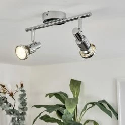 Hofstein Morges Deckenleuchte LED Chrom, 2-flammig 18 Hofstein Morges Deckenleuchte LED Chrom, 2-flammig -Bürolampen Verkäufe morges deckenleuchte h3458624 6