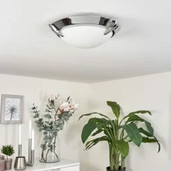 Hofstein Morges Deckenleuchte LED Chrom, 1-flammig -Bürolampen Verkäufe morges deckenleuchte h3458808 9