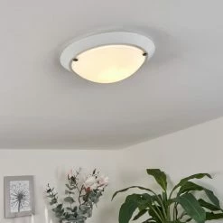 Hofstein Morges Deckenleuchte Weiß, 1-flammig -Bürolampen Verkäufe morges deckenleuchte h3547311 8