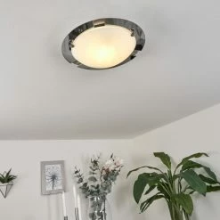 Hofstein Morges Deckenleuchte Chrom, 1-flammig -Bürolampen Verkäufe morges deckenleuchte h3547328 8