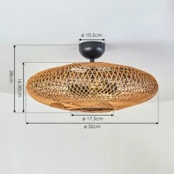 Hofstein Mulstrand Deckenleuchte Schwarz, 2-flammig -Bürolampen Verkäufe mulstrand deckenleuchte h3442685 3