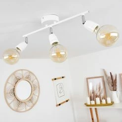 Hofstein Musland Deckenleuchte Chrom, Weiß, 3-flammig 19 Hofstein Musland Deckenleuchte Chrom, Weiß, 3-flammig -Bürolampen Verkäufe musland deckenleuchte h3431450 9