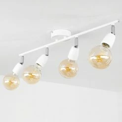 Hofstein Musland Deckenleuchte Chrom, Weiß, 4-flammig 17 Hofstein Musland Deckenleuchte Chrom, Weiß, 4-flammig -Bürolampen Verkäufe musland deckenleuchte h3431474 7