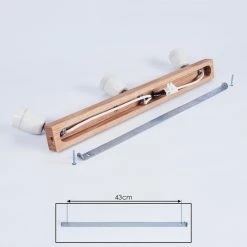 Hofstein Musland Deckenleuchte Chrom, Weiß, Holz dunkel, 3-flammig 14 Hofstein Musland Deckenleuchte Chrom, Weiß, Holz dunkel, 3-flammig -Bürolampen Verkäufe musland deckenleuchte h3441305 4