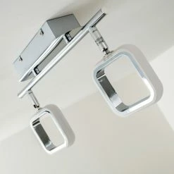 Hofstein Myto Deckenspot LED Chrom, 2-flammig 30 Hofstein Myto Deckenspot LED Chrom, 2-flammig -Bürolampen Verkäufe myto deckenspot h166803 12