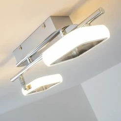 Hofstein Myto Deckenspot LED Chrom, 2-flammig 33 Hofstein Myto Deckenspot LED Chrom, 2-flammig -Bürolampen Verkäufe myto deckenspot h166803 15