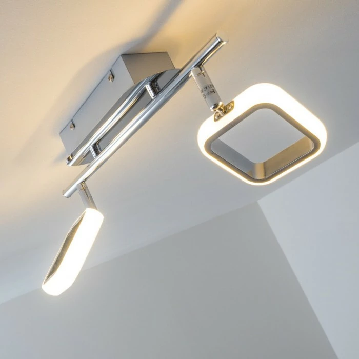 Hofstein Myto Deckenspot LED Chrom, 2-flammig 18 Hofstein Myto Deckenspot LED Chrom, 2-flammig – Bild 18