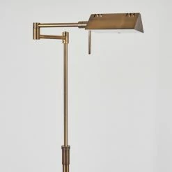 Hofstein Norrlida Stehleuchte LED Messing, 1-flammig -Bürolampen Verkäufe norrlida stehleuchte h3426067 7