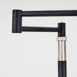 Hofstein Norrlida Stehleuchte LED Chrom, Schwarz, 1-flammig -Bürolampen Verkäufe norrlida stehleuchte h3426104 5