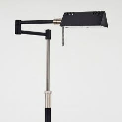 Hofstein Norrlida Stehleuchte LED Chrom, Schwarz, 1-flammig -Bürolampen Verkäufe norrlida stehleuchte h3426104 7