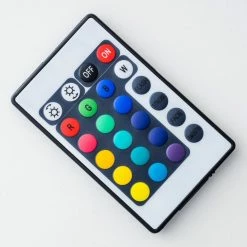 Hofstein Notigi Deckenfluter LED Nickel-Matt, 2-flammig, Fernbedienung, Farbwechsler -Bürolampen Verkäufe notigi deckenfluter h000632 32