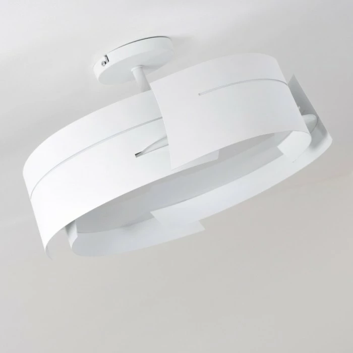 Hofstein Novara Deckenleuchte Weiß, 3-flammig 15 Hofstein Novara Deckenleuchte Weiß, 3-flammig – Bild 15