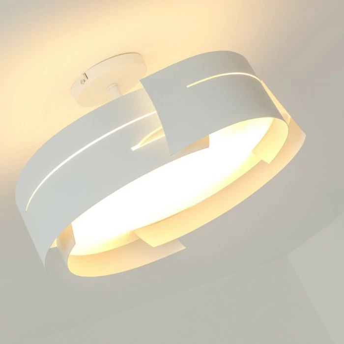 Hofstein Novara Deckenleuchte Weiß, 3-flammig 16 Hofstein Novara Deckenleuchte Weiß, 3-flammig – Bild 16